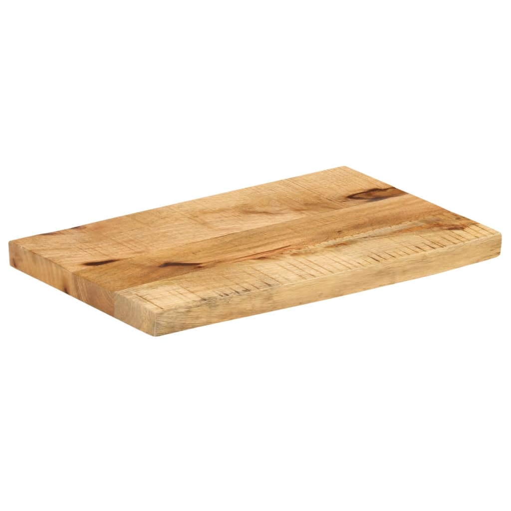 Wandregal 40x20x2,5 cm Rechteckig Massivholz Akazie Baumkante