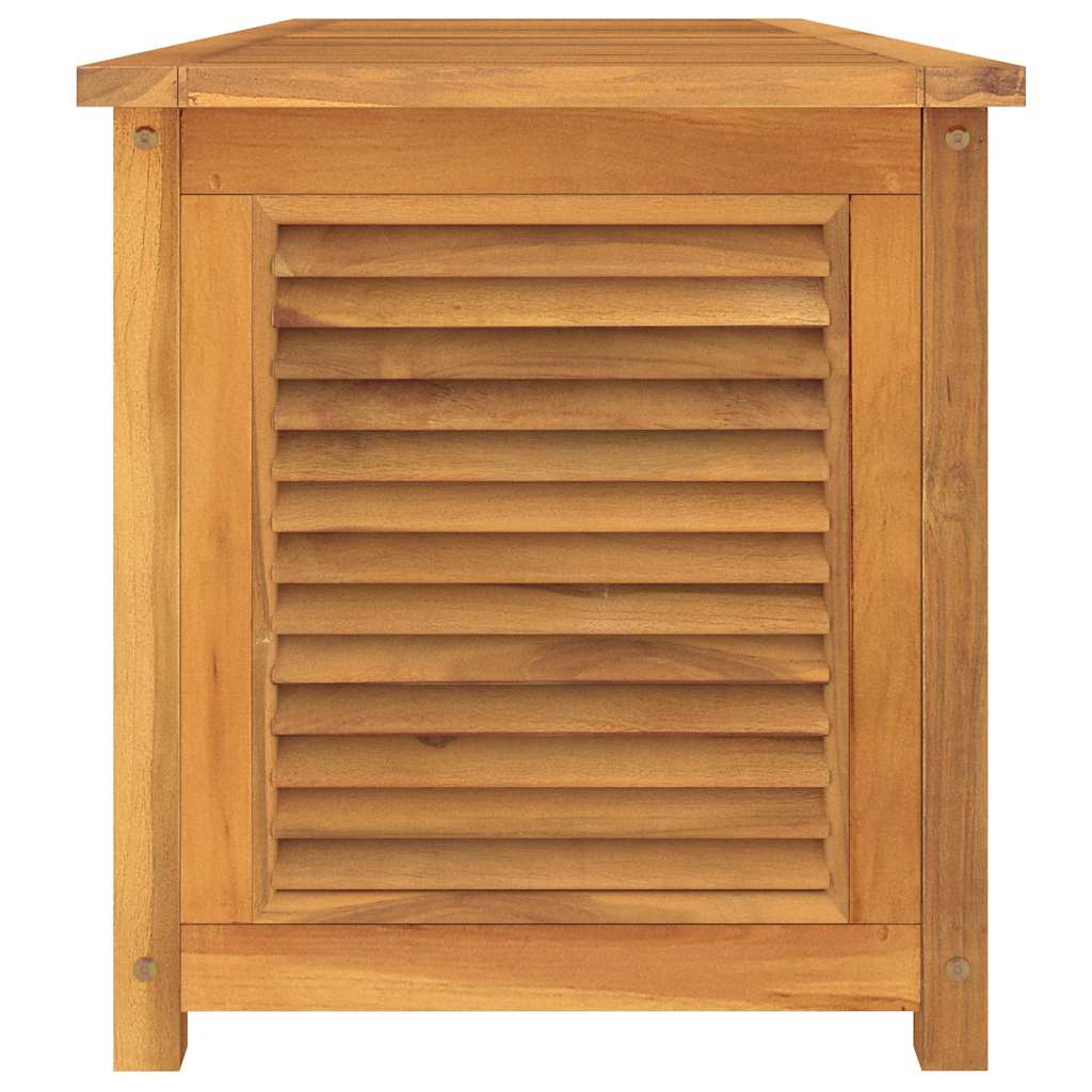 Gartenbox mit Beutel 60x50x58 cm Massivholz Teak