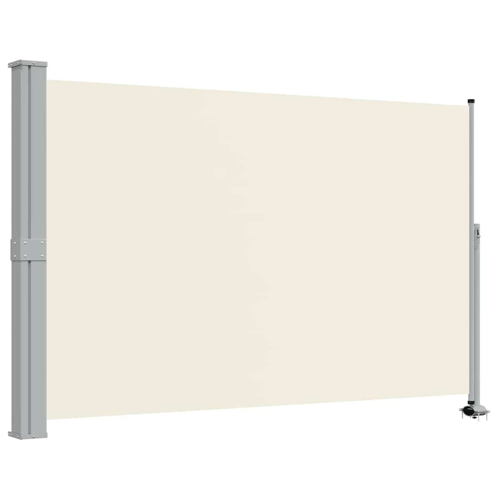 Seitenmarkise 60 x 300 cm 100% Polyester Eisen Stahl