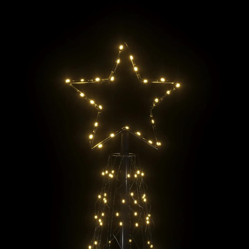 Weihnachtsbaum-Kegel Warmweiß 500 LEDs 100x300 cm