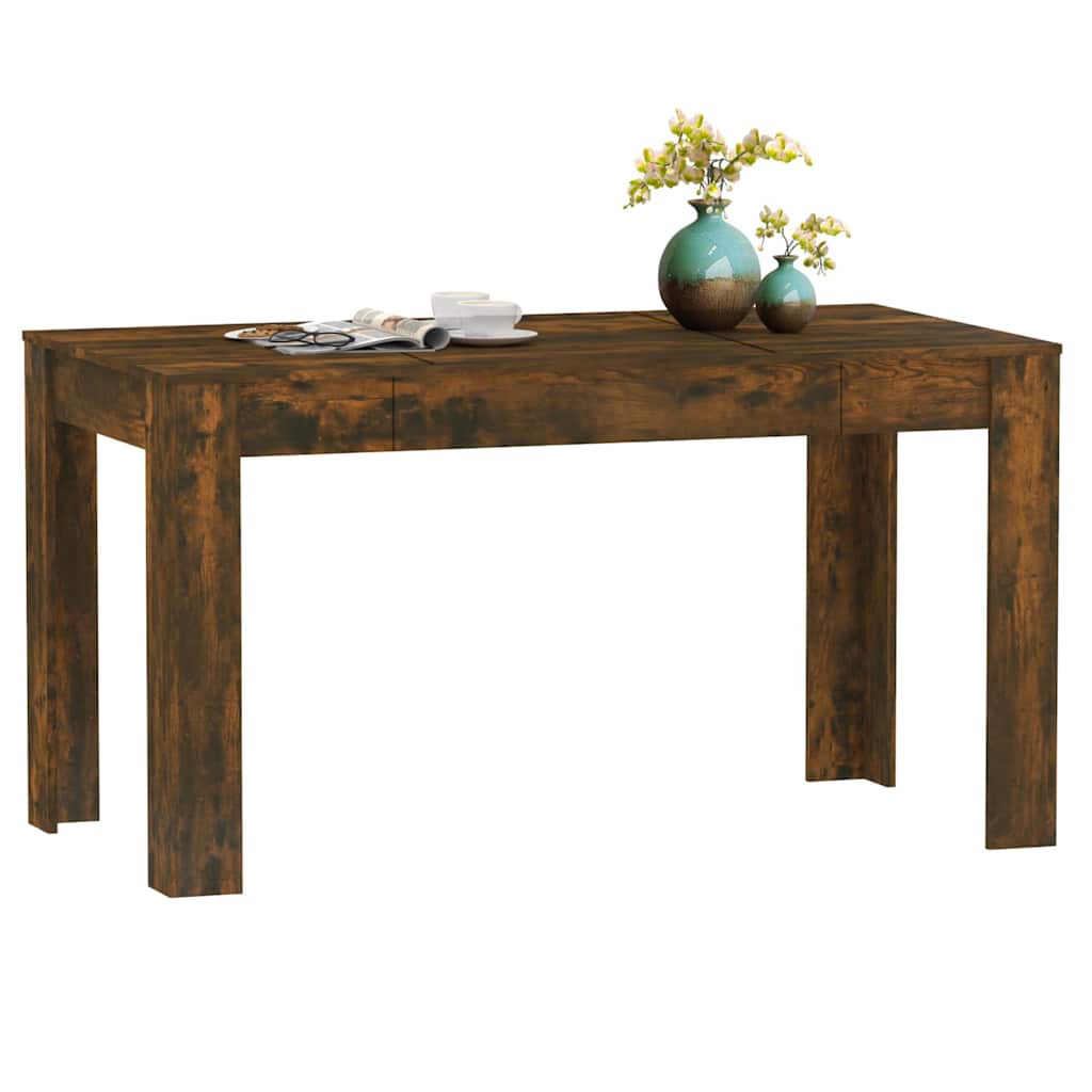Esstisch Weiß 140x74,5x76 cm Holzwerkstoff