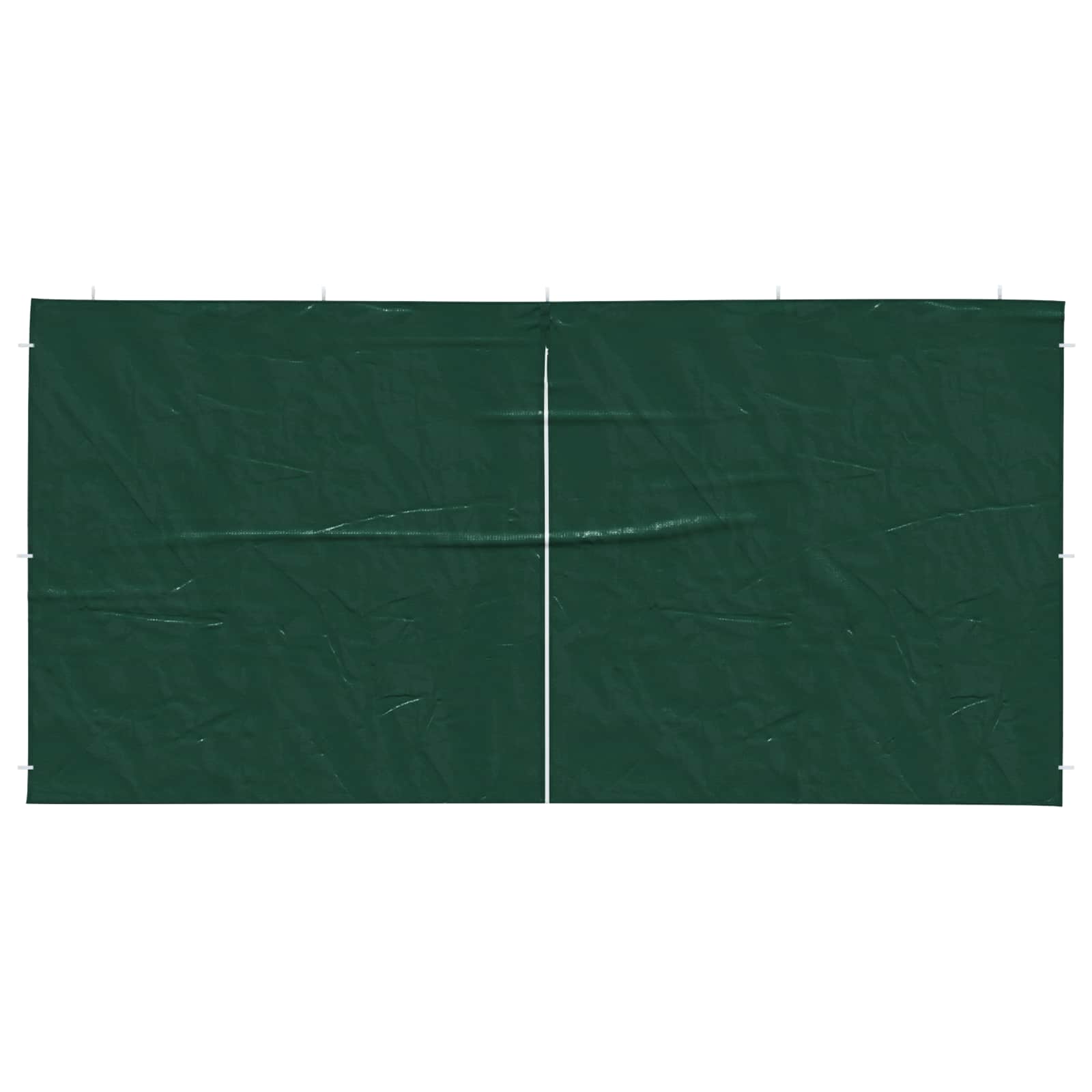 Party Zelt Seitenteil 2 pcs Rot 300 x 195 cm PE und Stahl