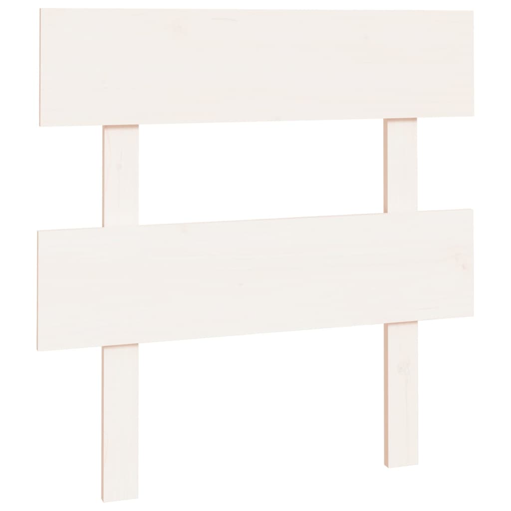 Bett-Kopfteil 78,5x3x81 cm Massivholz Kiefer