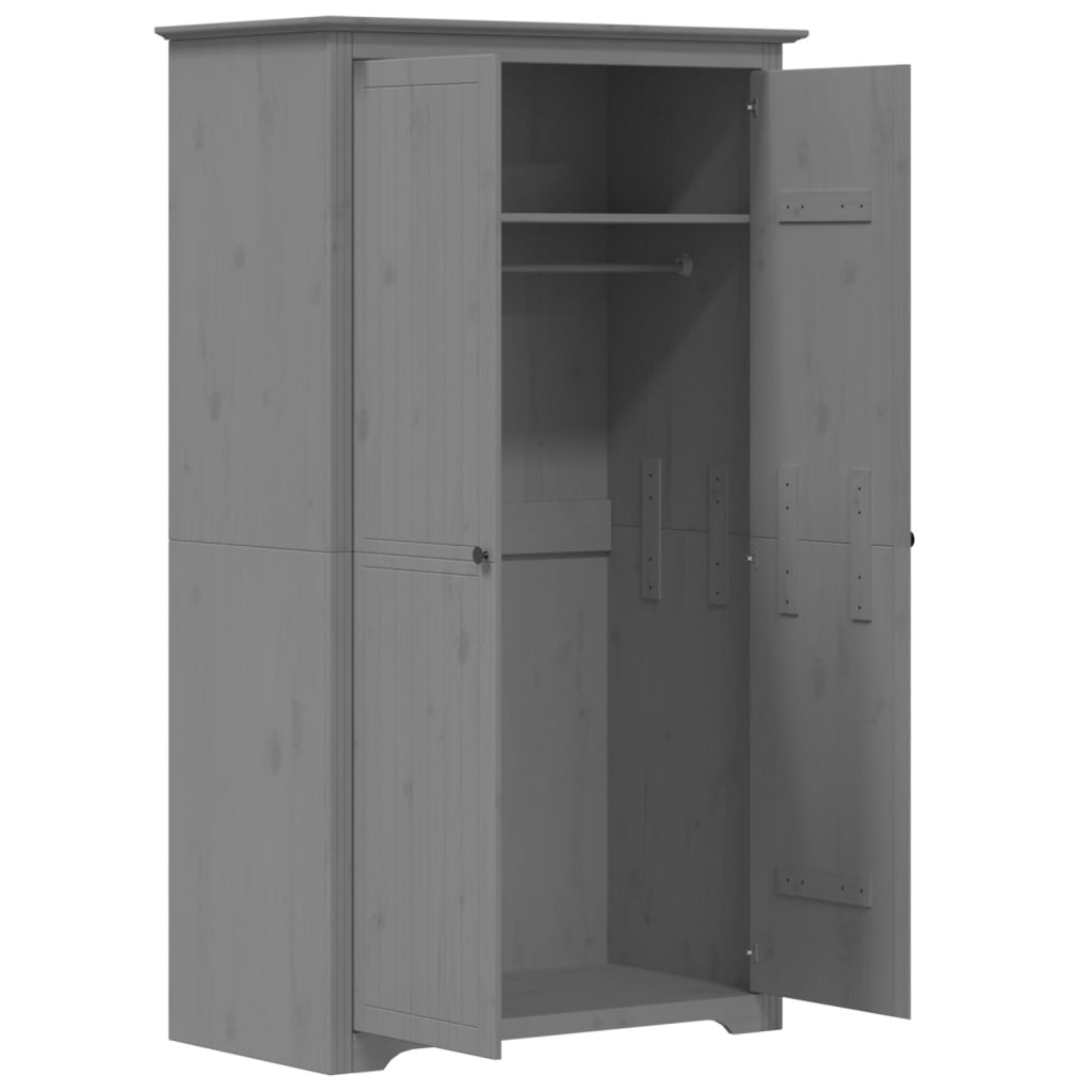 Kleiderschrank BODO Honigbraun 53,5 x 99 x 173 cm Holzwerkstoff