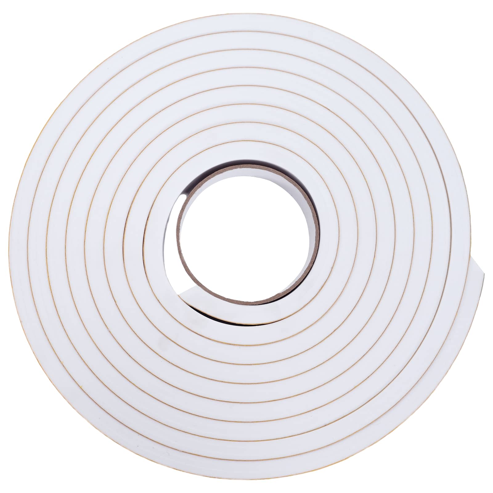 Selbstklebendes Schaumstoffband Schwarz 10mm x 10m CR-Schaum