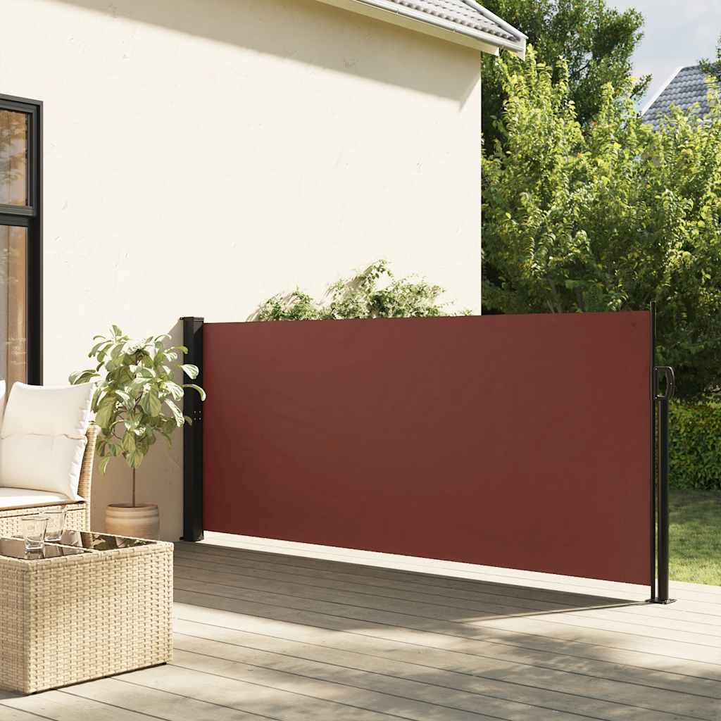 Seitenmarkise Ausziehbar Schwarz 100x300 cm