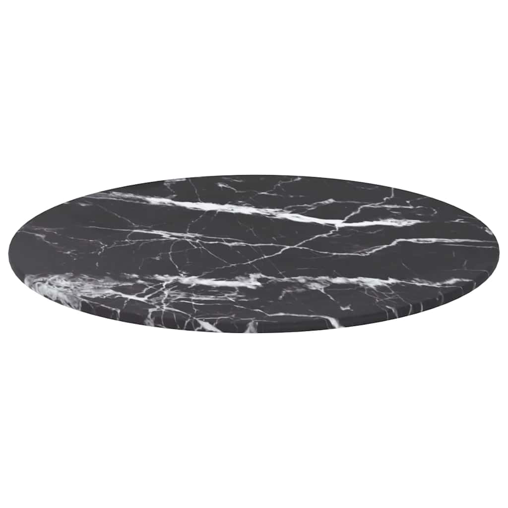 Tischplatte aus gehärtetem Glas quadratisch 700x700 mm