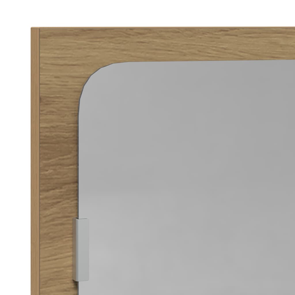 Badspiegel Weiß 40x10,5x37 cm Holzwerkstoff