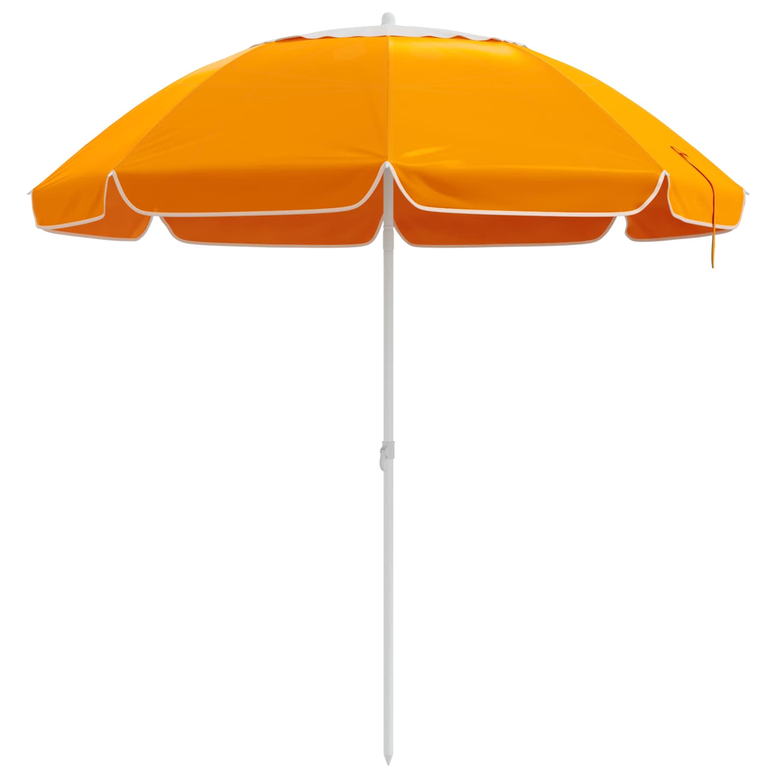 Sonnenschirm mit Stahlmast Sandfarbe 180 cm