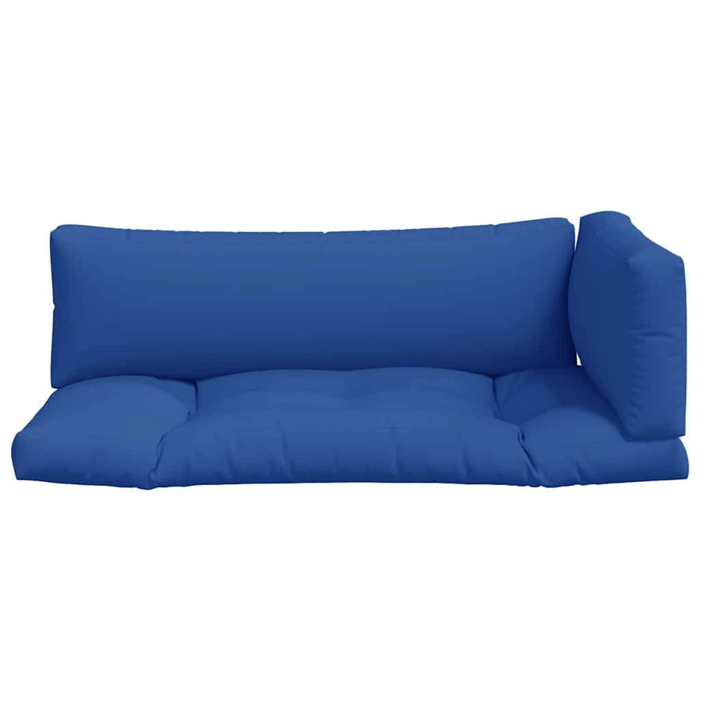 Palettenkissen Blau Weiß Gestreift 58x58x10 cm Oxford-Gewebe