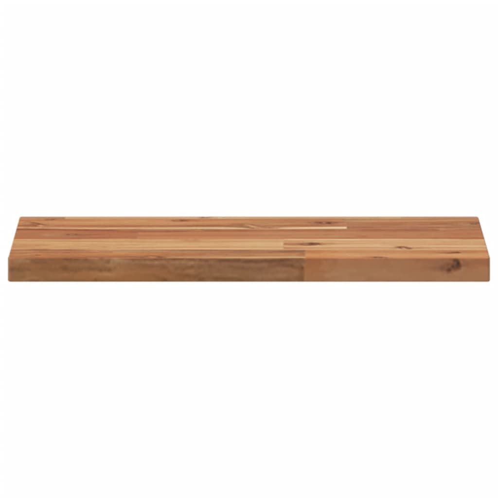 Tischplatte 40x20x2 cm Rechteckig Massivholz Akazie