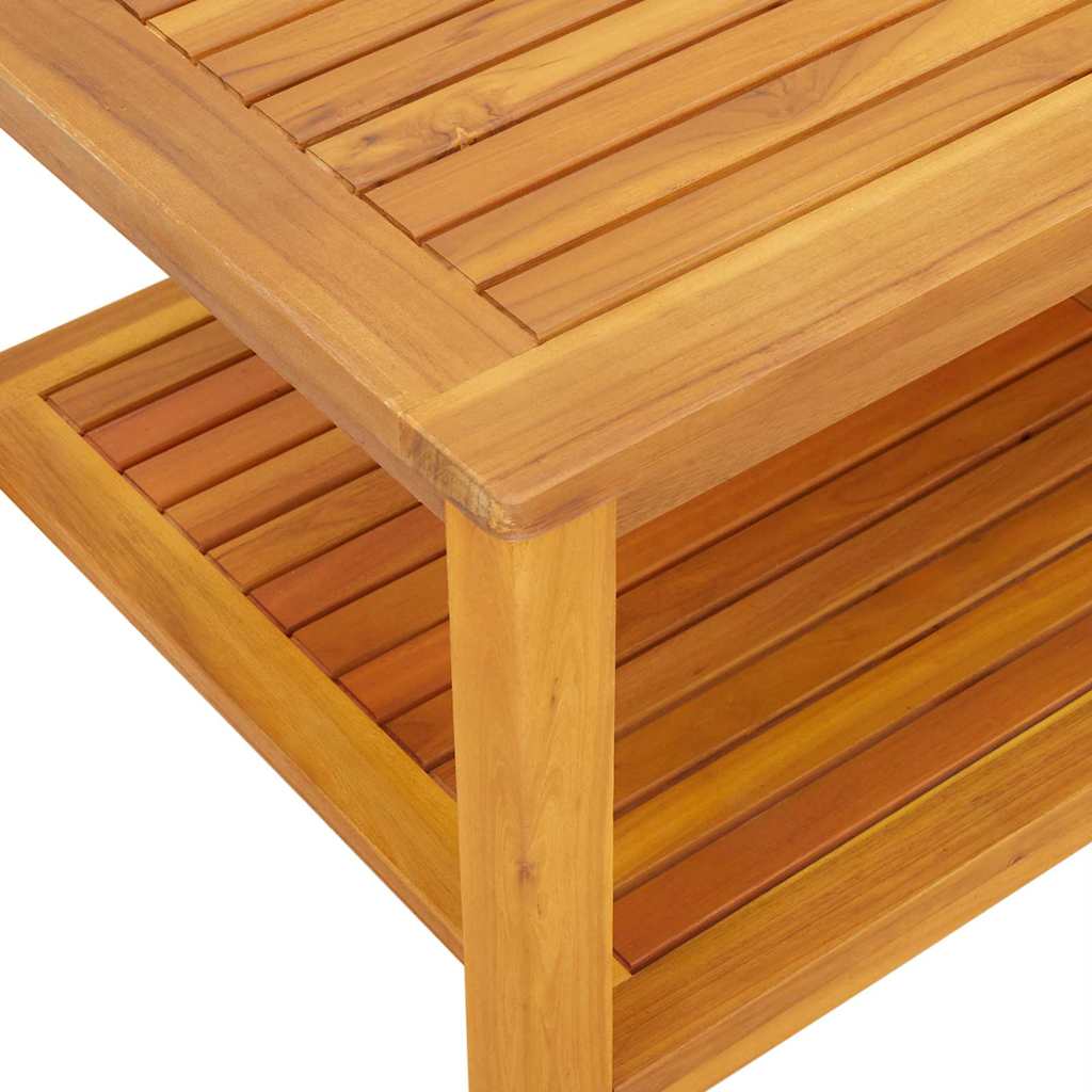 Beistelltisch Öl-Natur 70 x 40 x 45 cm Massivholz Akazie