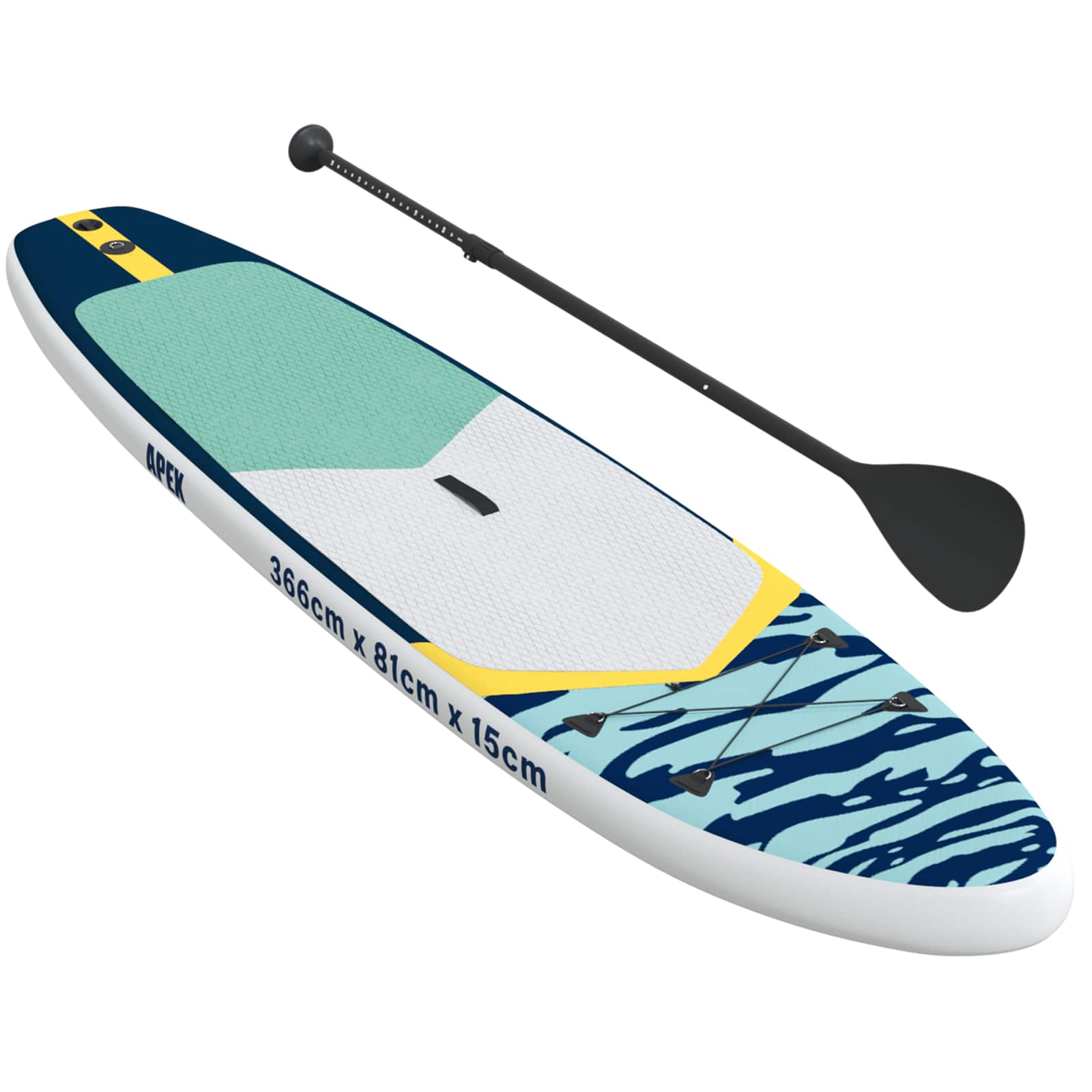 Aufblasbares Stand Up Paddle Board HYDROS 305 x 76 x 15 cm für