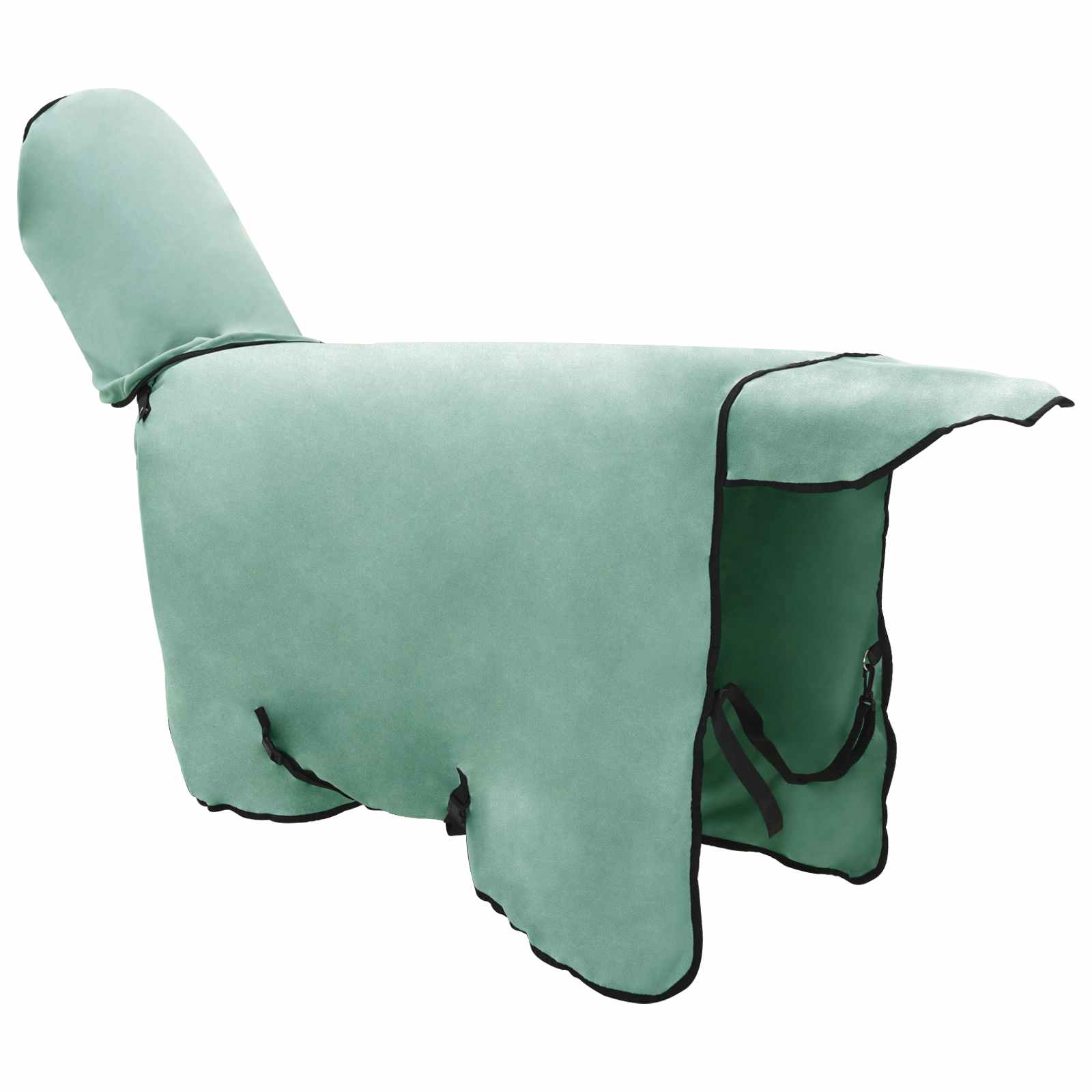 Pferdedecke Volles Aqua 75 cm Polyester