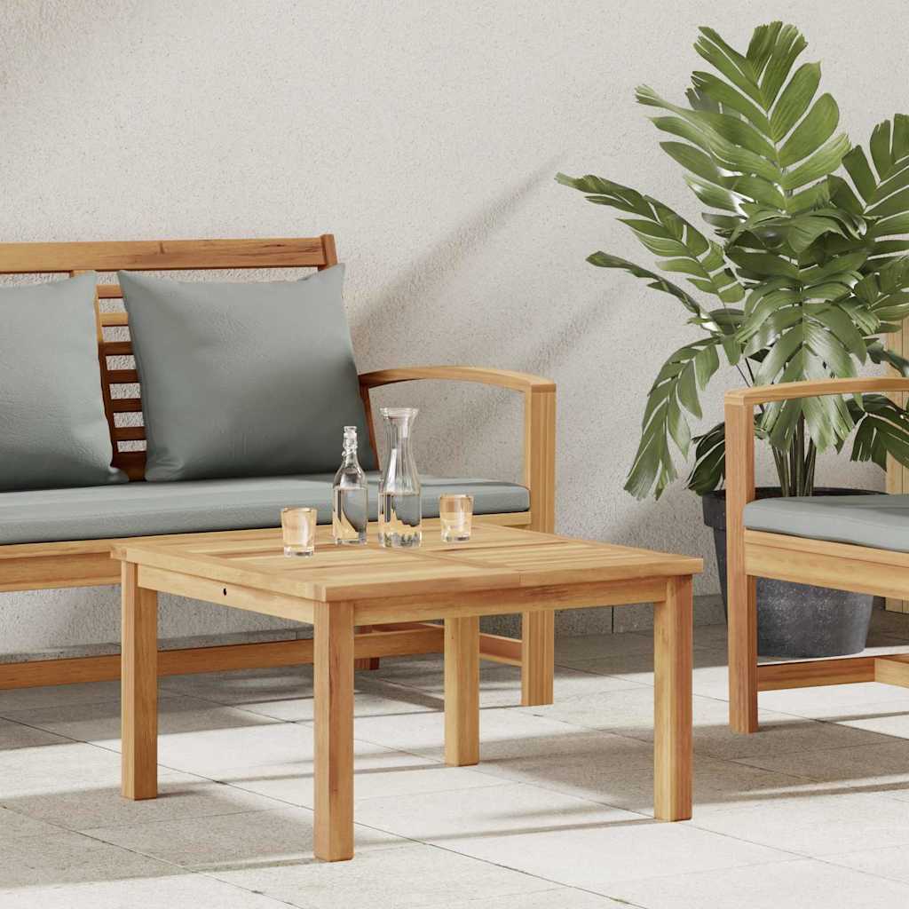 Couchtisch Braun 45 x 45 x 36 cm Massivholz Teak