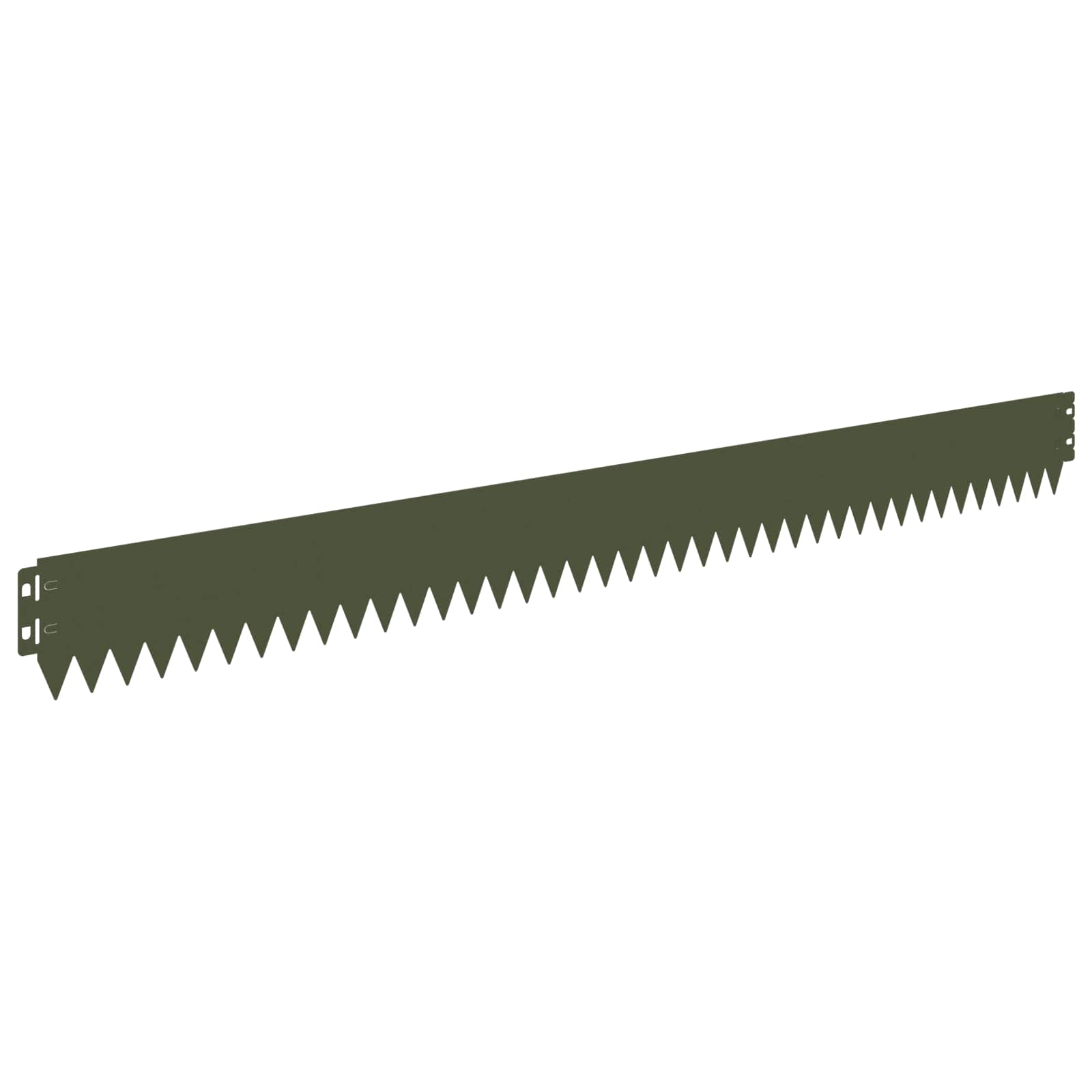 Raseneinfassung 10 pcs 103 x 10 cm Stahl Schwarz