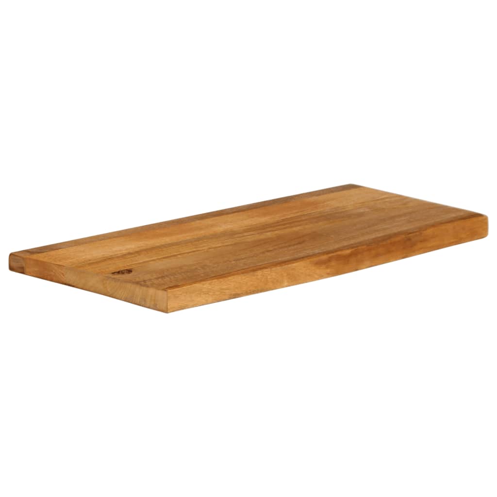 Wandregal 40x20x2,5 cm Rechteckig Massivholz Akazie Baumkante