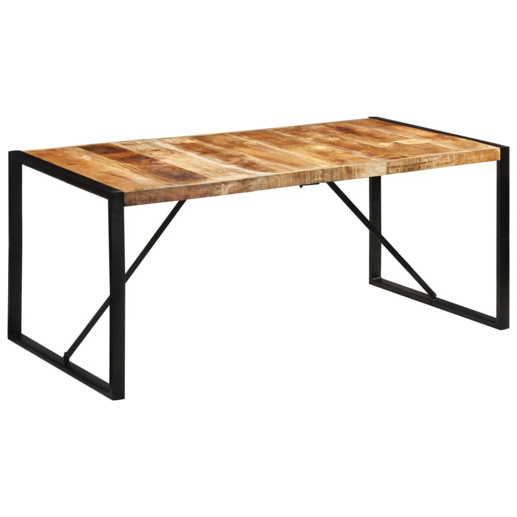 Esstisch Raues Massives Mangoholz 180 cm