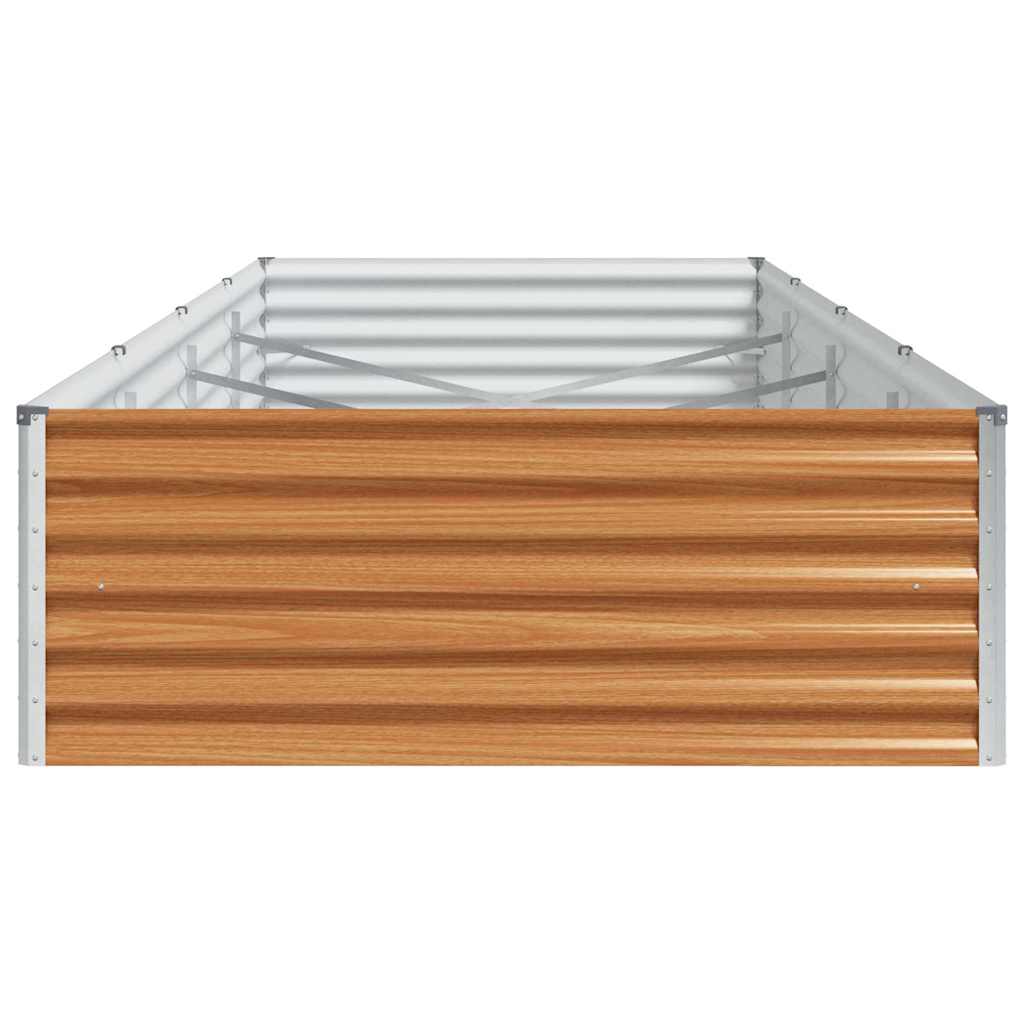 Garten-Hochbeet 100 x 50 x 36 cm Cortenstahl