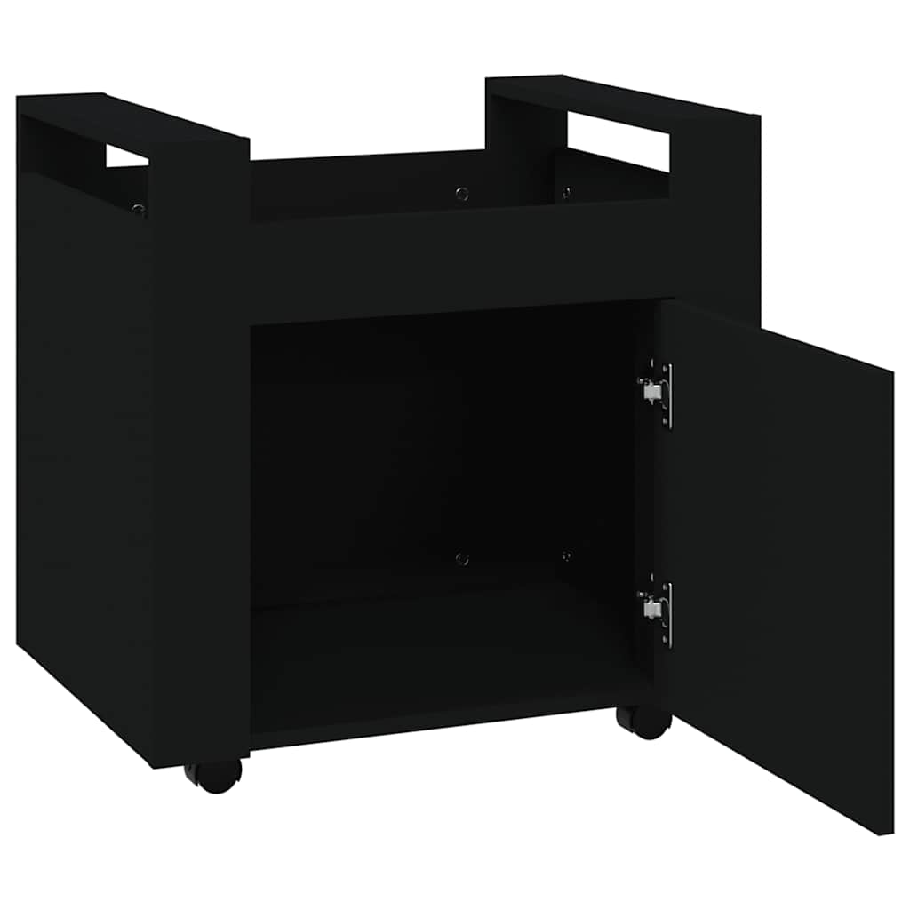 Bürowagen Weiß 60x45x60 cm Holzwerkstoff