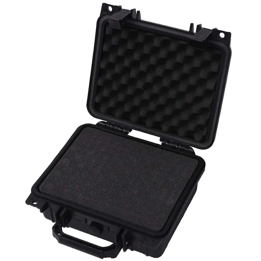 Universalkoffer Schwarz 40,6x33x17,4 cm