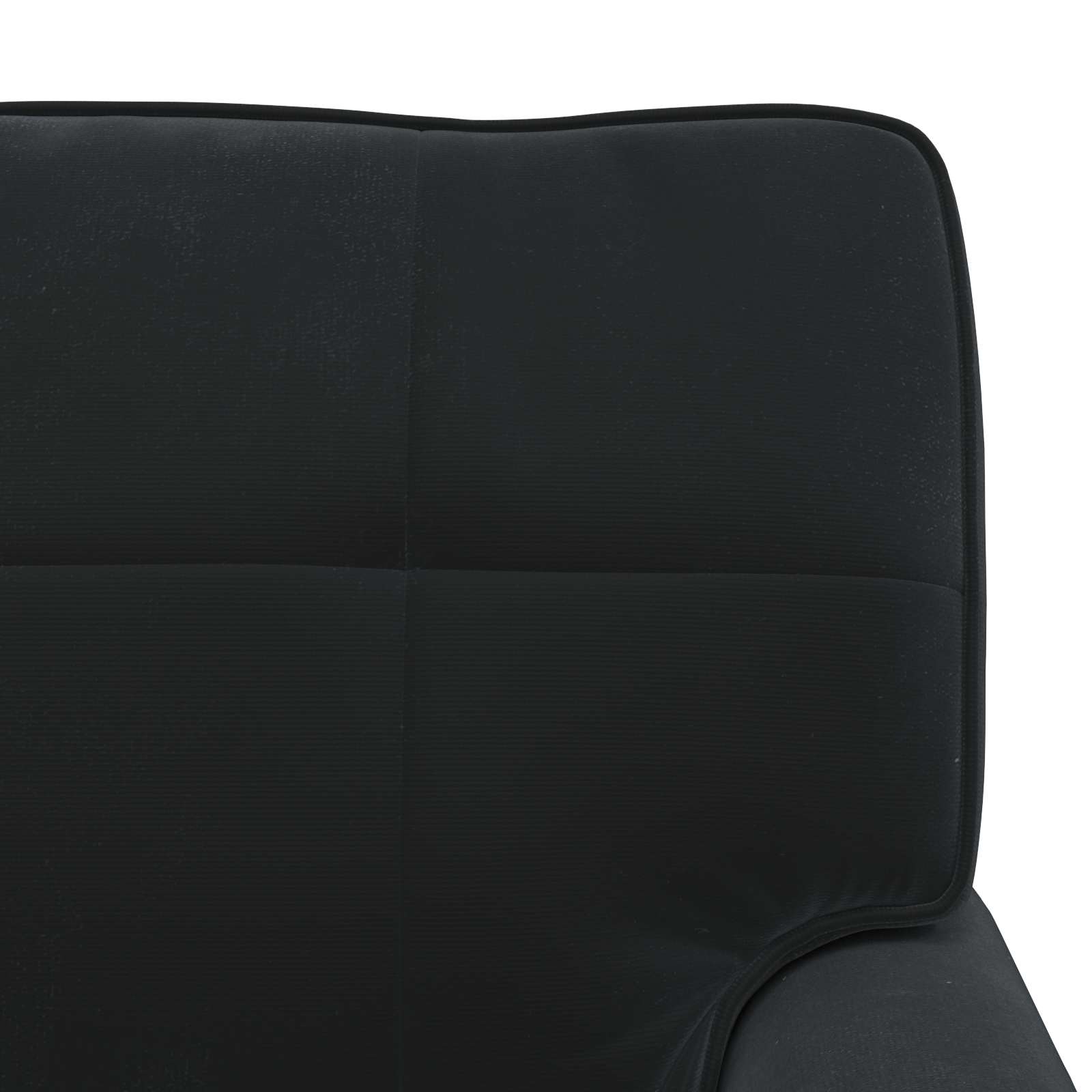 Lounge-Liege mit Kissen Hellgrau 91 x 157 x 91 cm Samt