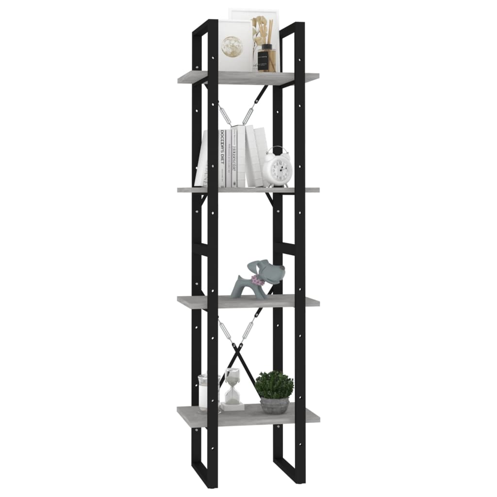 Bücherregal 2 Fächer Weiß 40x30x70 cm Holzwerkstoff