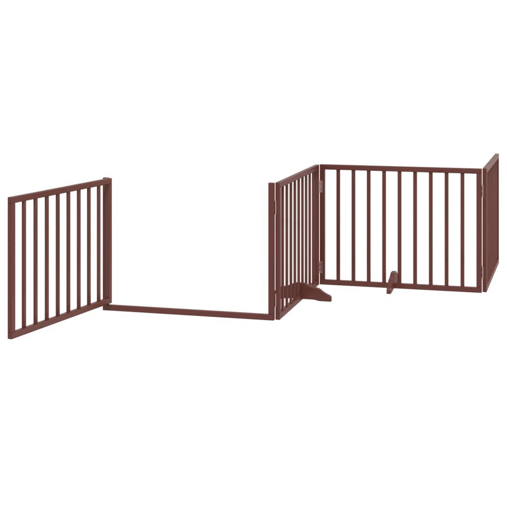 Hundegitter Faltbar 3 Paneele 150 cm Pappelholz