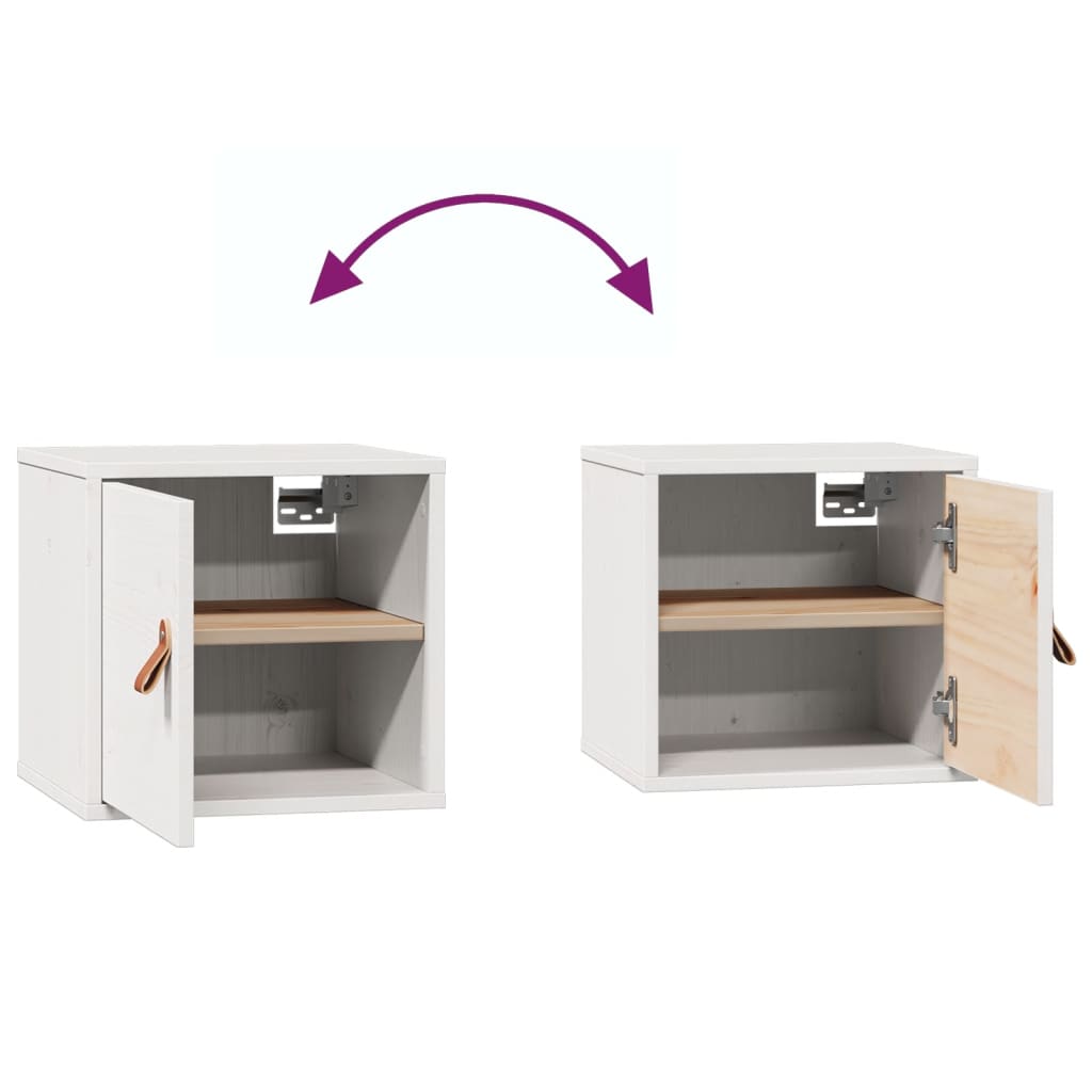Wandschrank 31,5x30x30 cm Massivholz Kiefer
