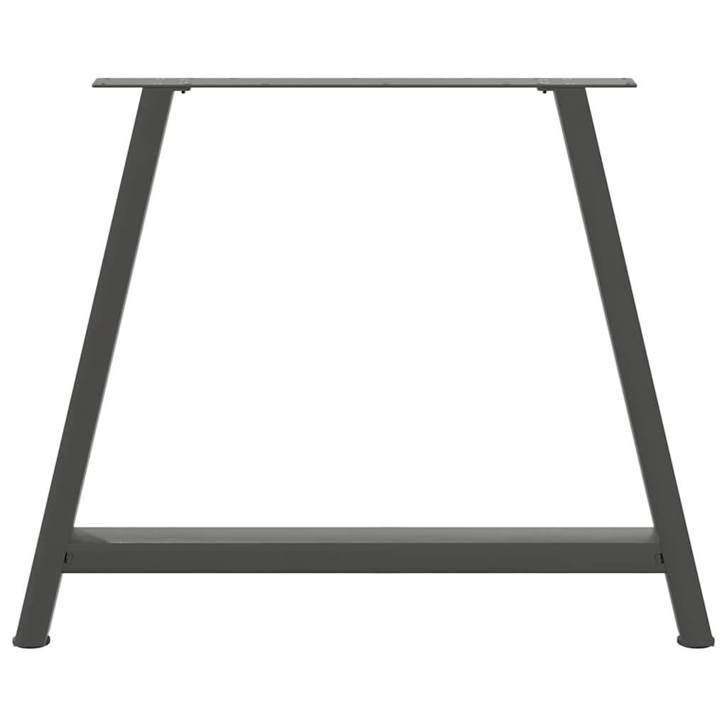 Couchtischbeine A-Form 2 Stk. 30x(30-31) cm Stahl