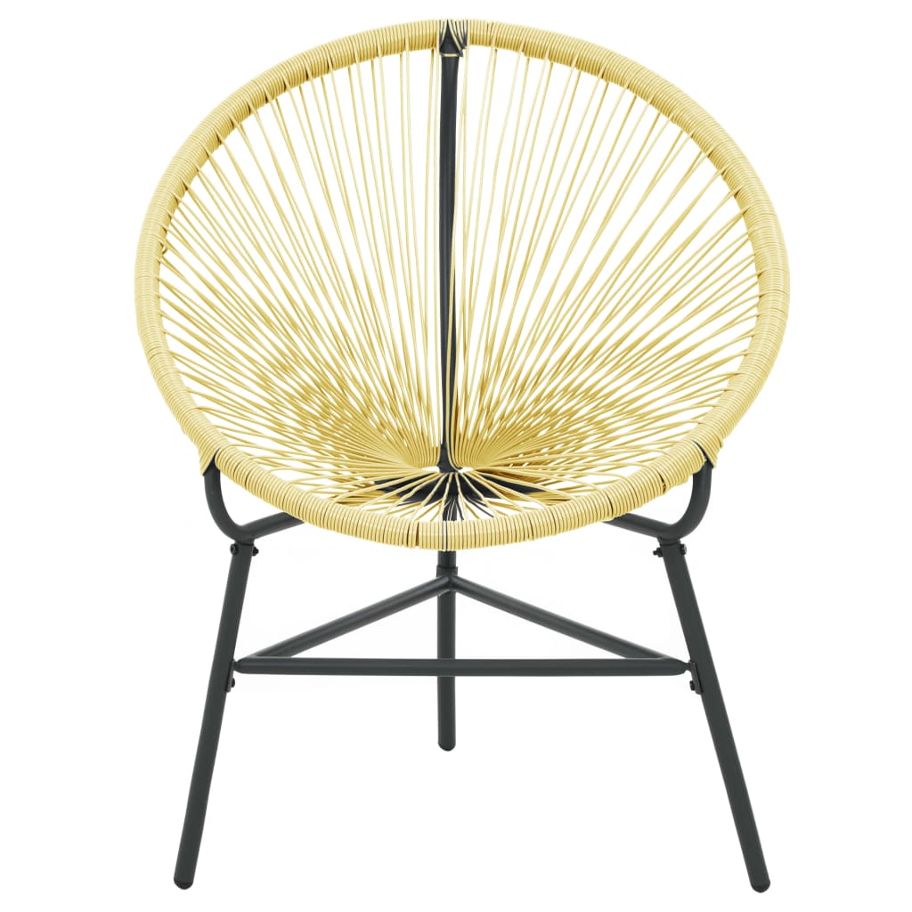 Acapulco-Gartenstuhl Poly Rattan Grün