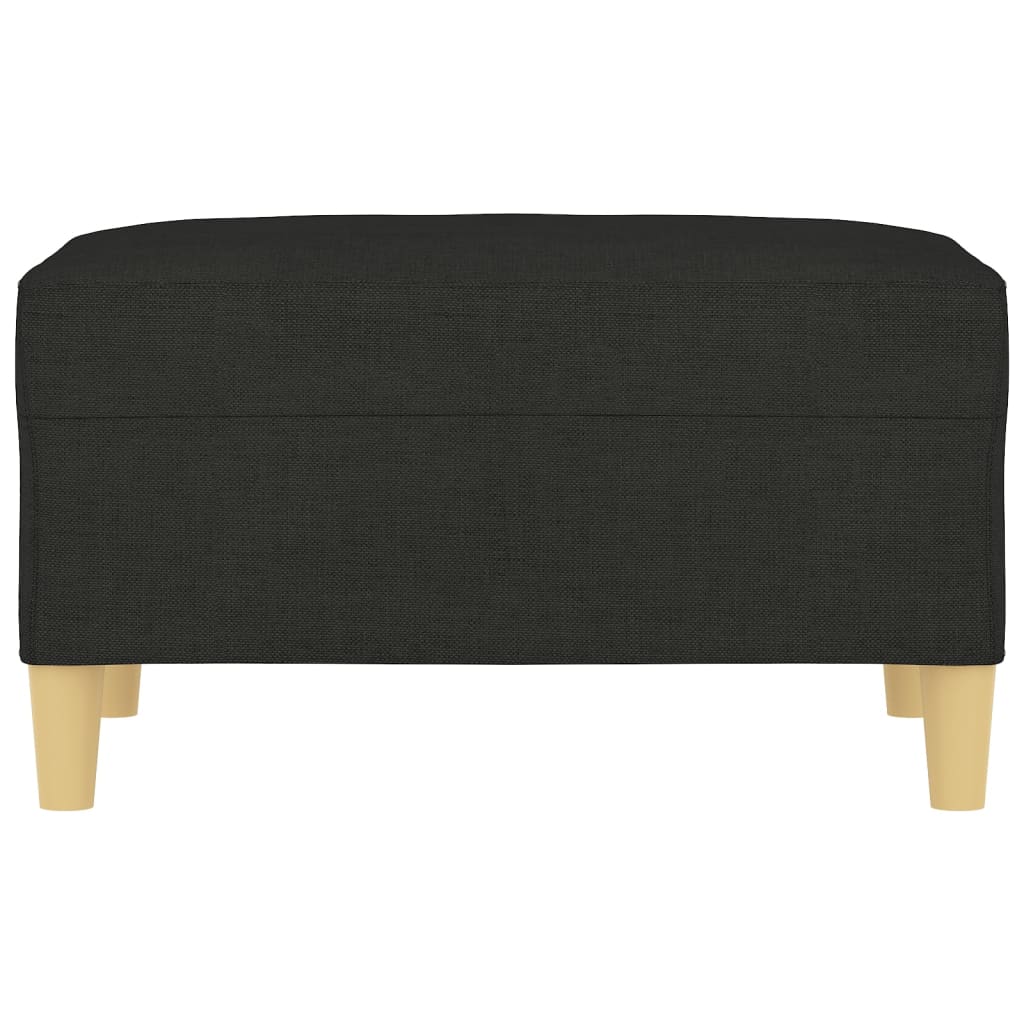 Fußhocker Hellgrau 60x50x41 cm Stoff