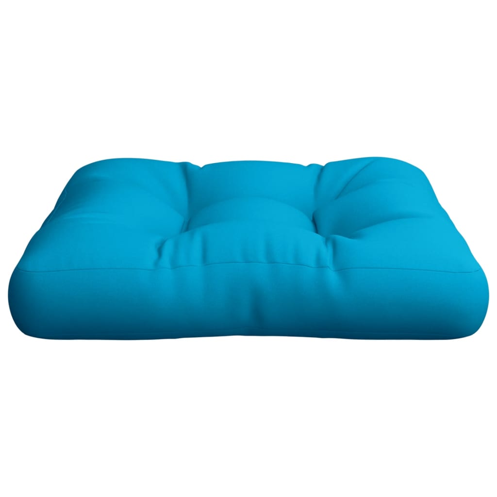 Palettenkissen Blau Weiß Gestreift 58x58x10 cm Oxford-Gewebe