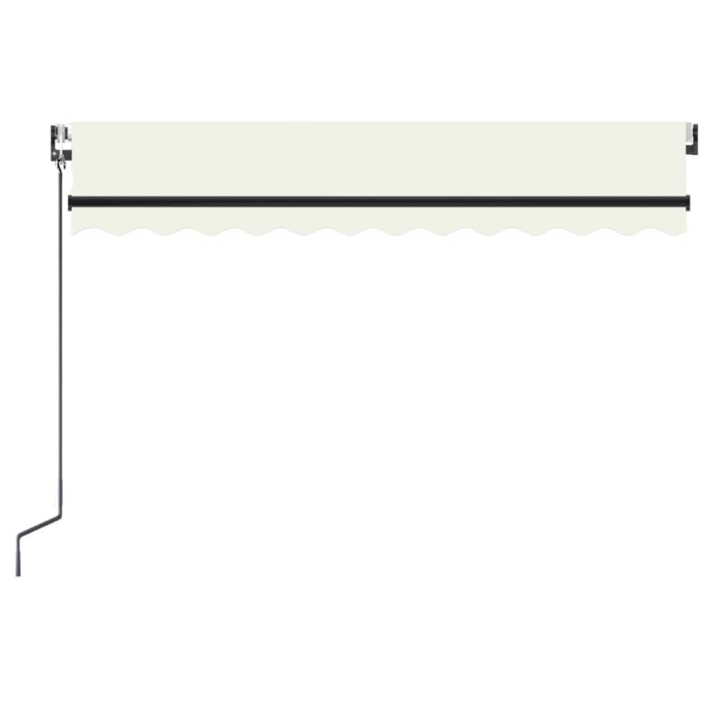 Markise Automatisch Einziehbar 350x250 cm Creme