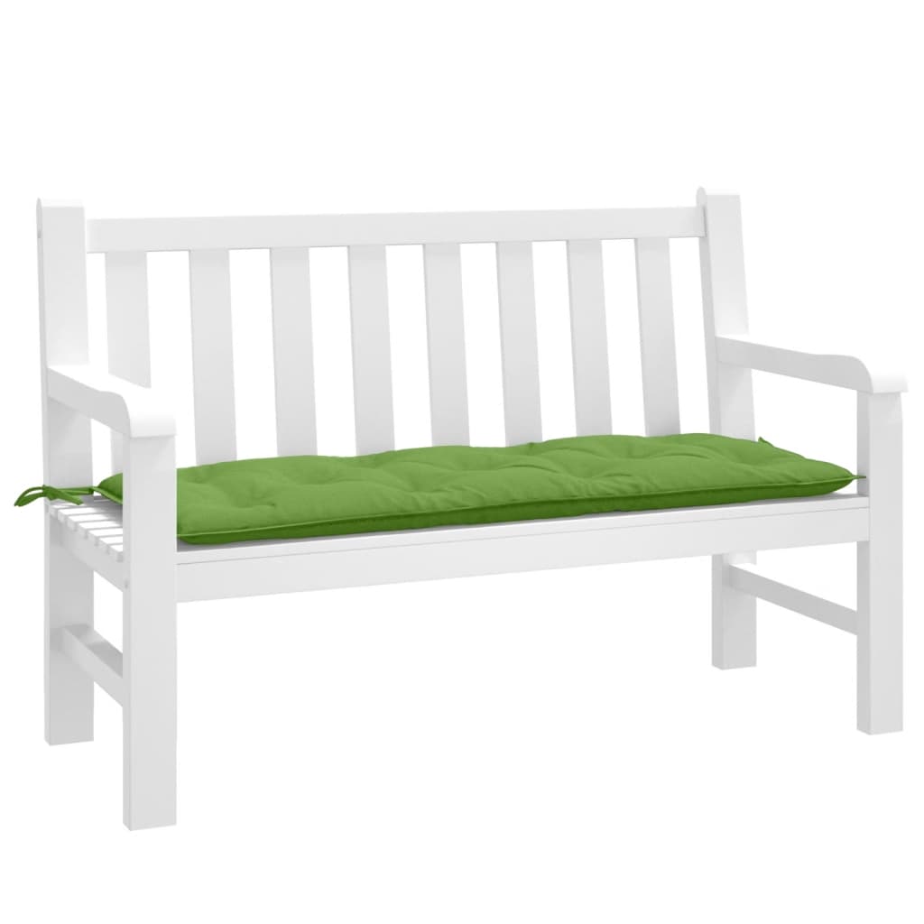 Gartenbank-Auflage Melange Anthrazit 100x50x7 cm Stoff