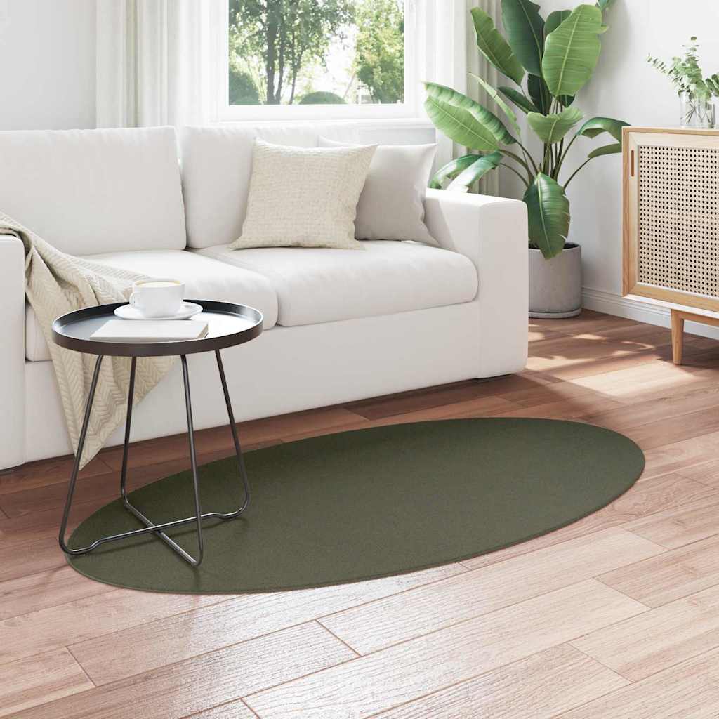 Bereichsteppiche HUARTE Anthrazit 100 x 200 cm 100 %Polyester