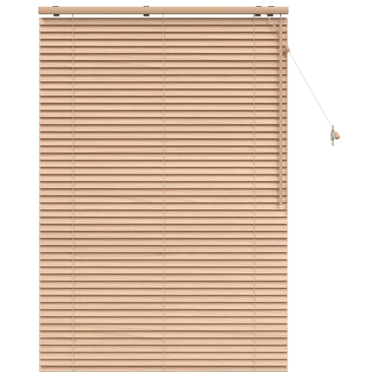 Jalousie Eichenoptik 40 x 130 cm 35 mm Massives Paulownia-Holz