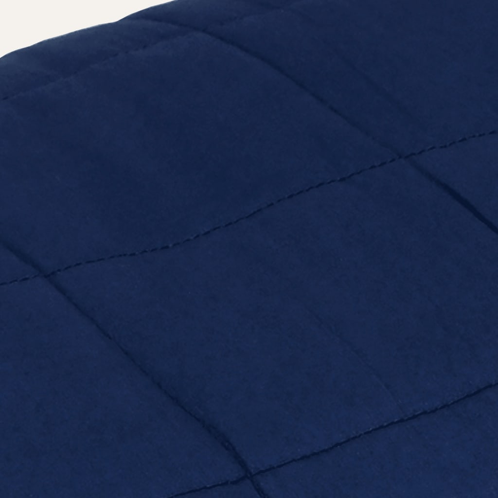 Gewichtsdecke Grau 122x183 cm 5 kg Stoff