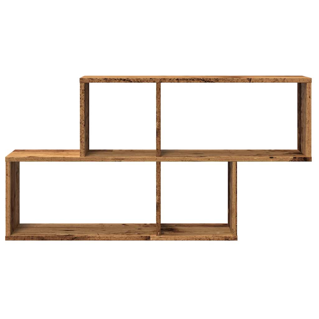 Wandregal Weiß 100x18x53 cm Holzwerkstoff