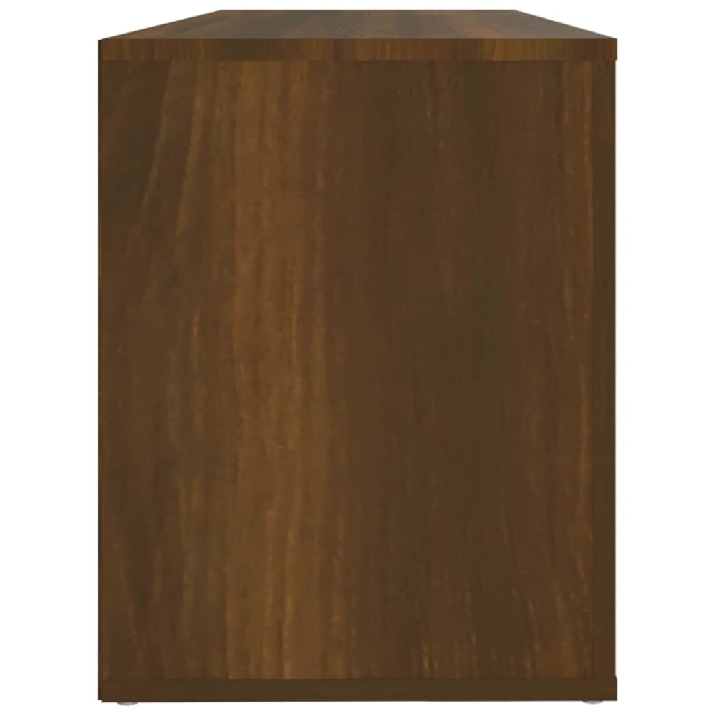 Schuhregal Weiß 100x35x45 cm Holzwerkstoff