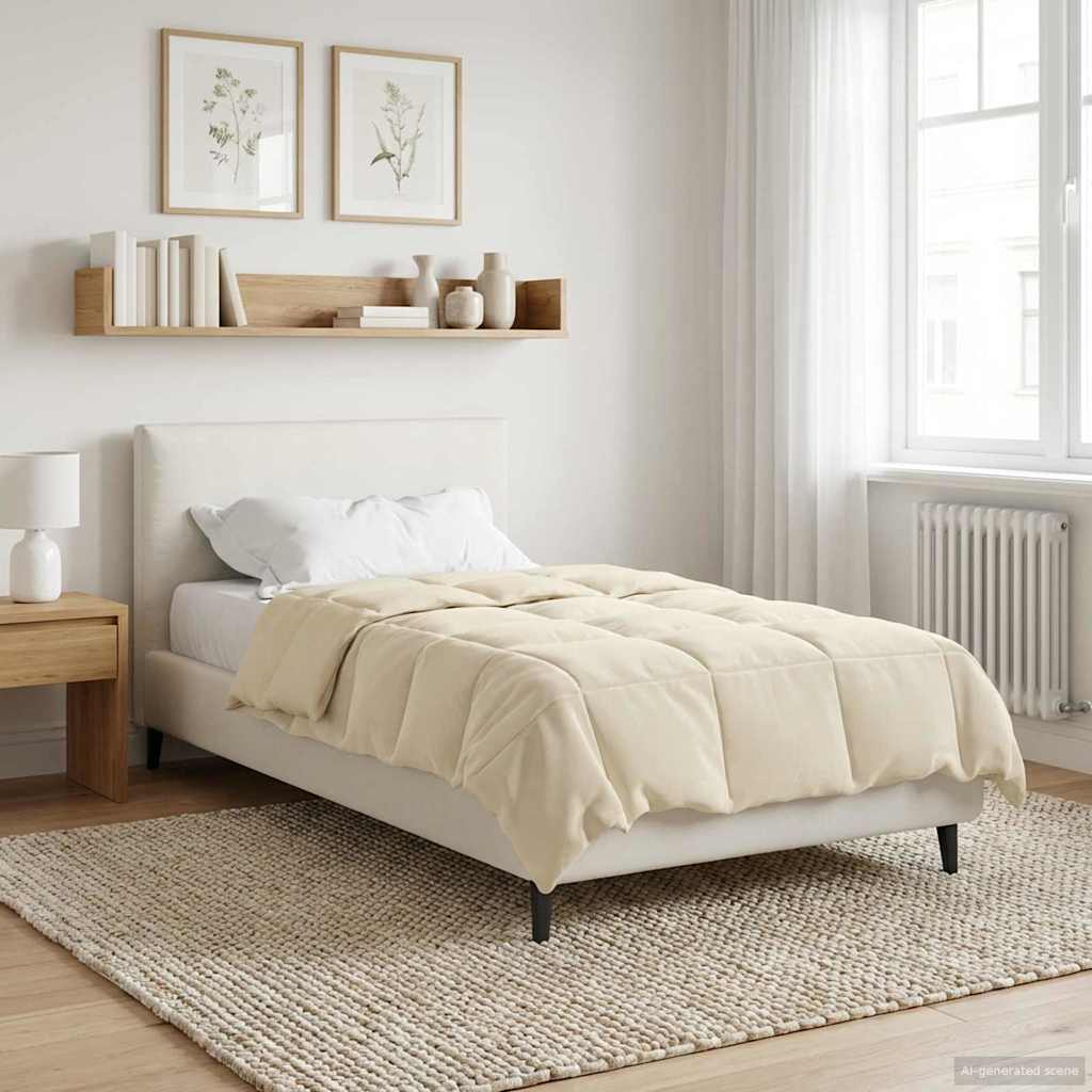 Ganzjahresbettdecke Anthrazit 135 x 200 cm Mikrofaser