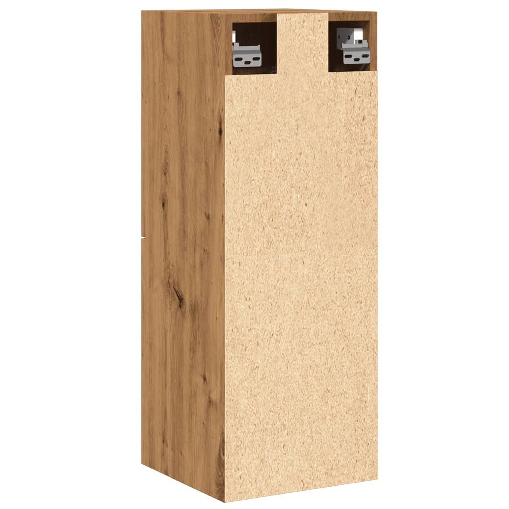 Badezimmerschrank Weiß 30x30x80 cm Holzwerkstoff