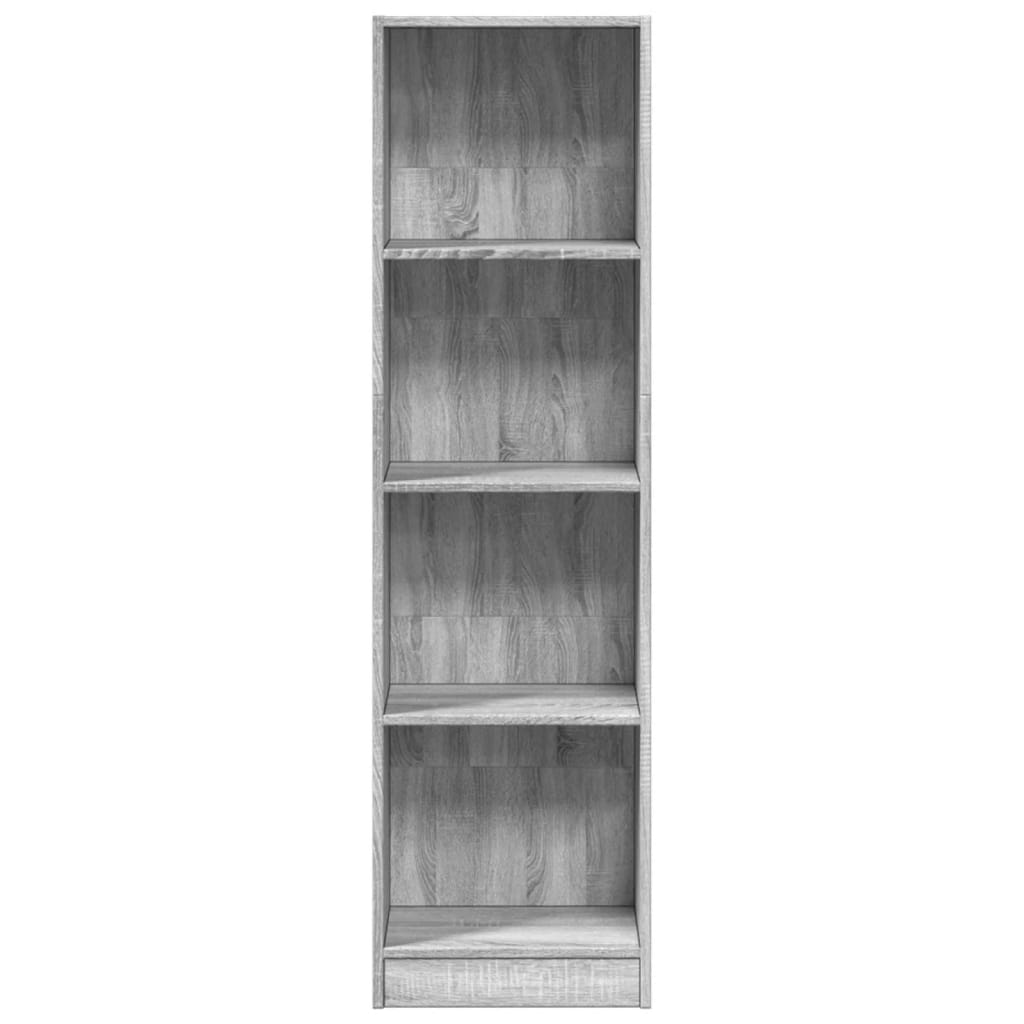 Bücherregal Weiß 40x24x75 cm Holzwerkstoff