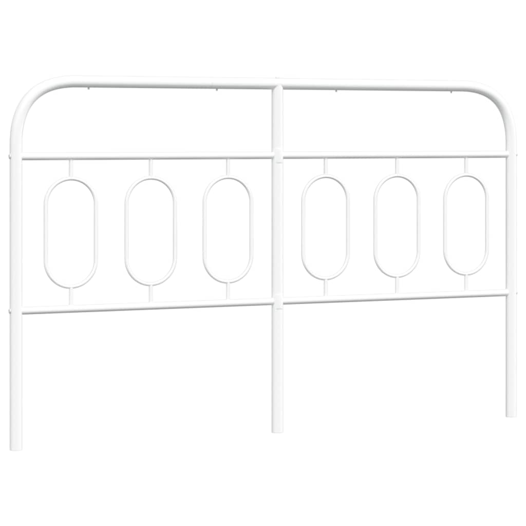Ersatz-Kopfteil Metall Schwarz 75 cm