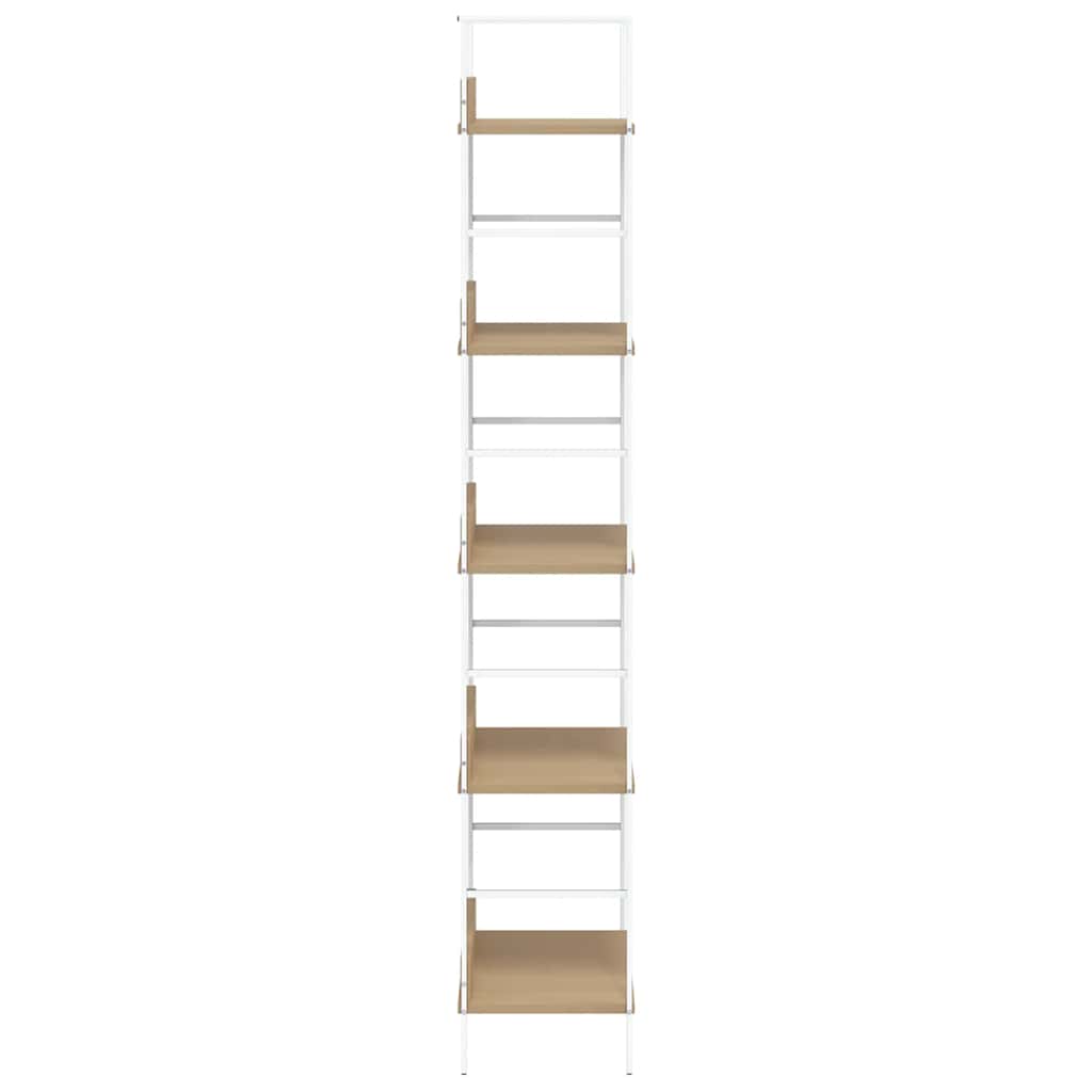 Bücherregal 3 Regalböden Schwarz 60×27,6×90,5 cm Holzwerkstoff