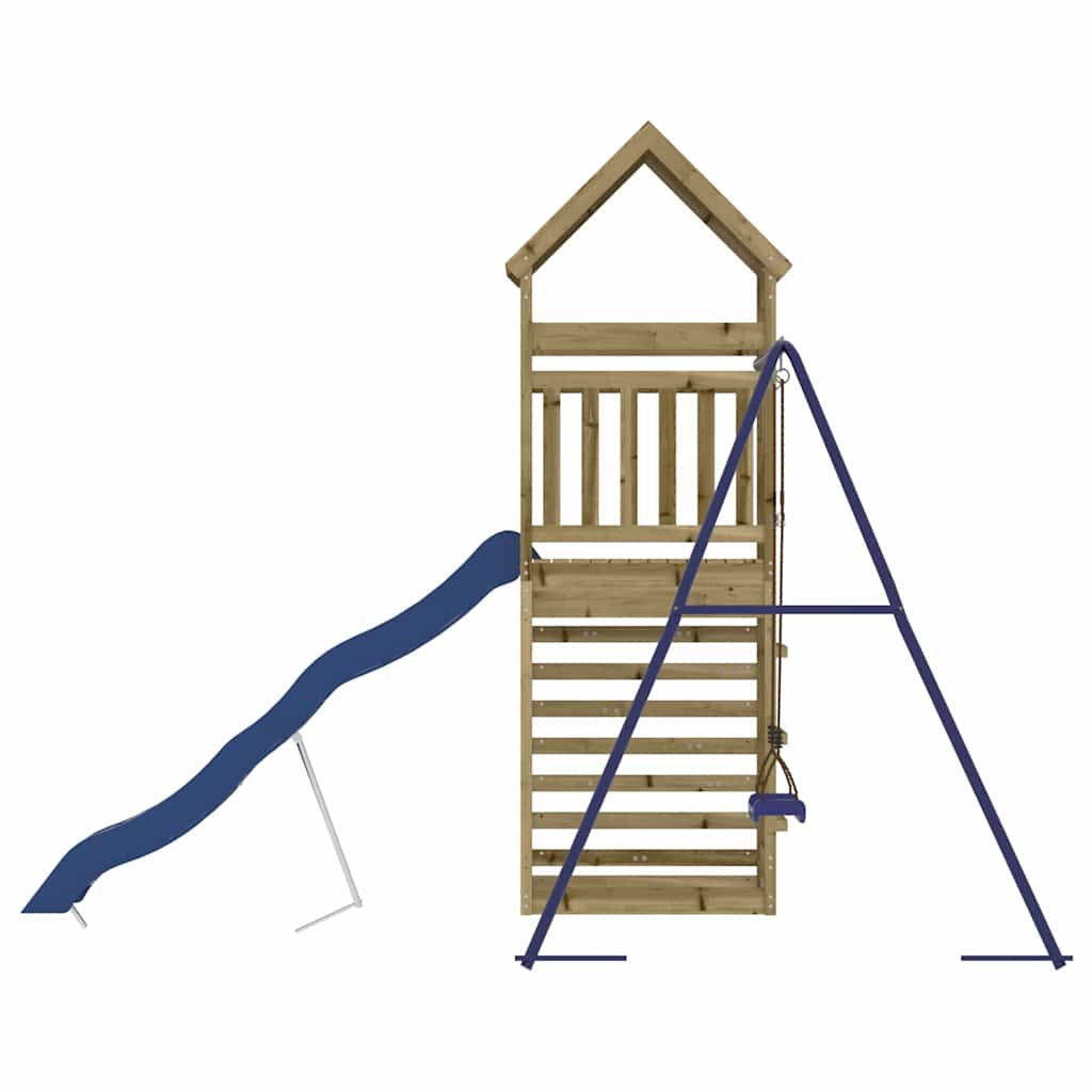 Spielturm Massivholz Kiefer