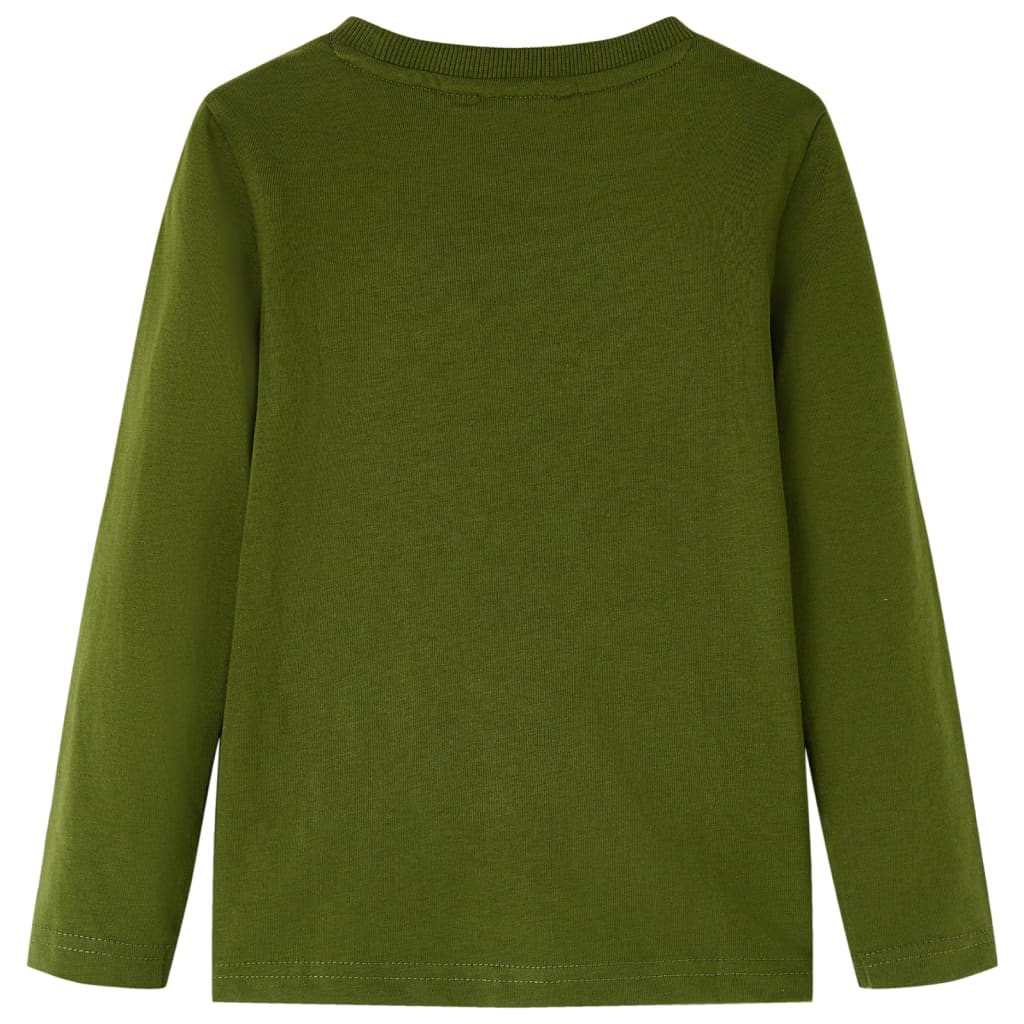 Kinder-Langarmshirt Marineblau 92