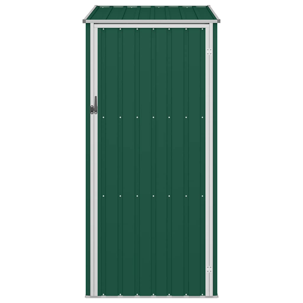 Gerätehaus Grün 87x98x159 cm Verzinkter Stahl