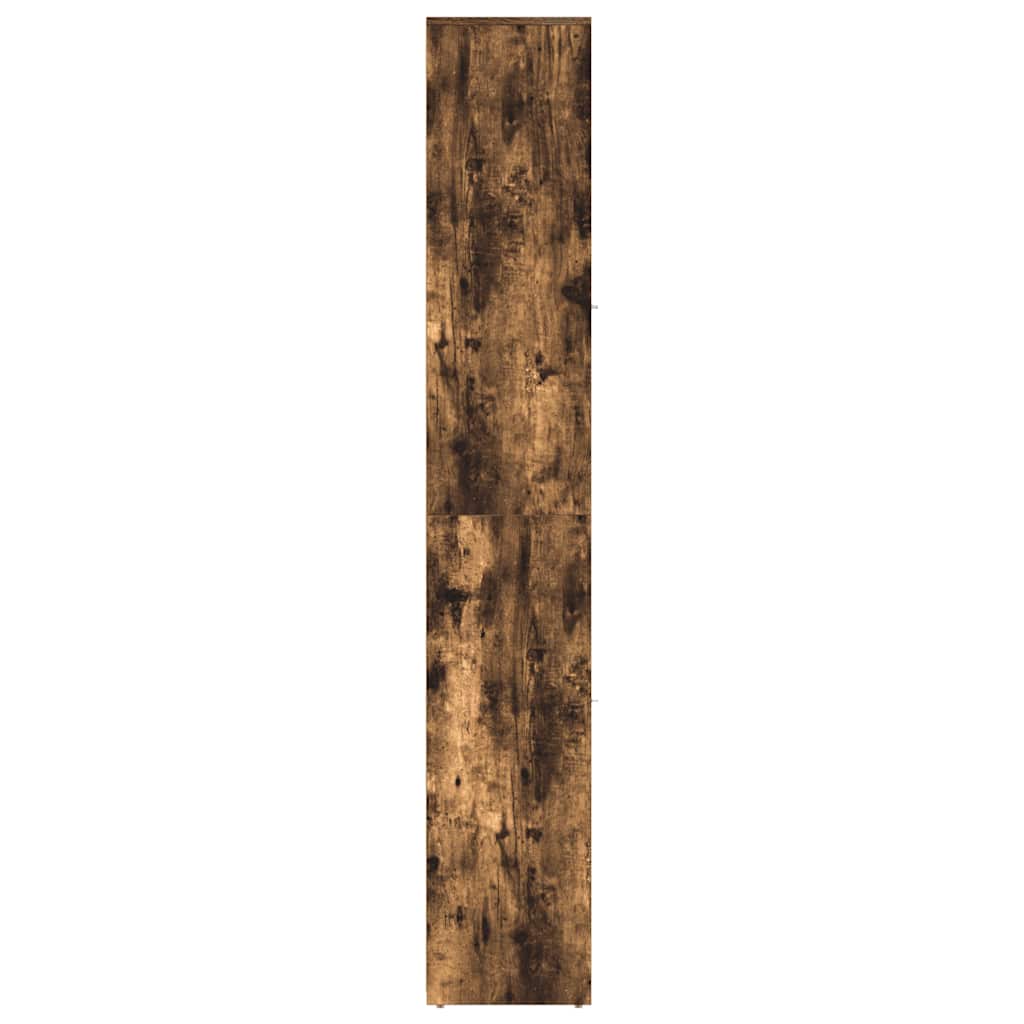 Badezimmerschrank Weiß 30x30x183,5 cm Holzwerkstoff