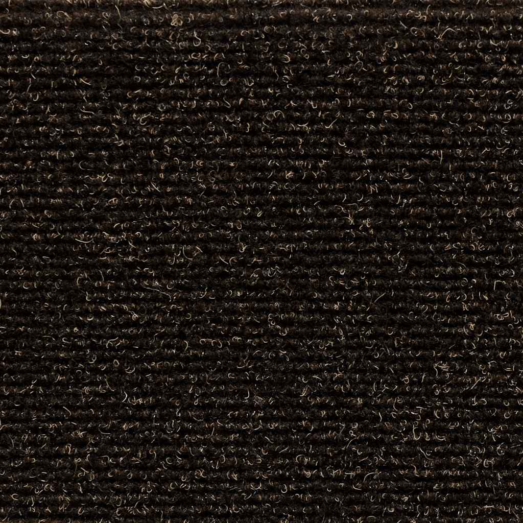 Stufenmatten Selbstklebend 15 Stk. 56x17x3 cm Hellbraun Halbrund